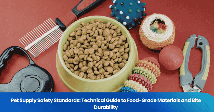 Pet Supply Safety Standards: Technical Guide to Food-Grade Materials and Bite Durability
